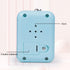 1Pc Blue Micro Player Mini Arcade Machine with Keychain, 26 Classic Game Modes Support Music Mini Building Block Game Console Plug and Play Video ...
