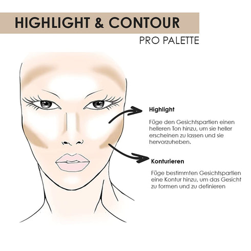 NYX PROFESSIONAL MAKEUP Highlight & Contour Pro Palette...