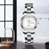 Women's Classic Fashion Silver Stainless Steel Watches Waterproof Date Luminous Lady Dress Wrist Watch...