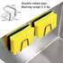 Sponges, Eco Non-Scratch Sponges Scrub Pads, Sponges for Cleaning Kitchen and Dish Cleaning,12 Scrubbing Sponges+ Draining Rack...