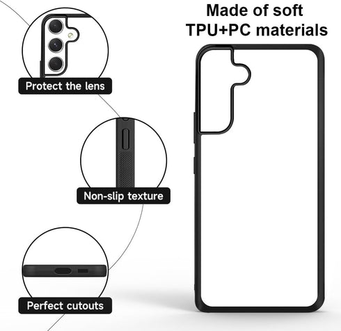 5 PCS for Galaxy A15 Sublimation Case,Soft Slim TPU + Aluminum Blank Printable DIY Custom Phone Case for Girls Boy,Anti-Scratch Anti-Slip Shockpro...