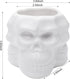 Berry President Skull Flower Pot, Ceramic Skull Capita Planter, Succulent Plants Pots Potted for Desktop Ornaments Office Decor, paperclips Pin St...