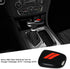 auovo Gear Shift Knob Trim for Charger Accessories Challenger 2015-2023 / Durango 2016-2023 ABS Interior Decoration Gear Shifter Cover (Black)...