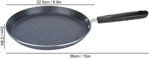 Nonstick Fry Pan, 6/8/10 inch Nonstick Skillet Multifunctional Aluminum Cooking Pan, Durable Breakfast Pan Flat Bottom Pan for Induction Cooker(M-...