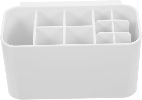 Healifty Toothbrush Holders for Bathroom - Electric Toothbrush Holder Wall Mounted with 6 Toothbrush Slots, 4 Electric Toothbrush Slots & 1 Toothp...