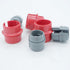 50 Pcs 1/2 and 3/4 Inch Non-Metallic Cable Connectors Snap Style Labor Saving Snap Installation, Single Cable 14/2-10/3 AWG, Two Cables 14/2-12/2-...