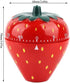 Maxmartt Kitchen Timer Strawberry Shaped Wind Up 60 Minutes Manual Countdown Mechanical Time Reminder No Batteries Loud Ring Cute Strawberry Timer...
