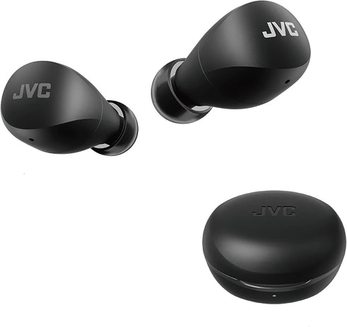JVC Compact and Lightweight Gumy Mini True Wireless Earbuds Headphones, Long Battery Life (up to 23 Hours), Sound with Neodymium Magnet Driver, Wa...
