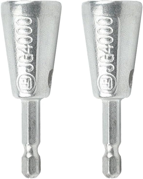 2PCS Wire Twister Tool for Drill, 1/4" Hex Shank Fast Wire Twisting Tool Wire Twister Wire Connector, Wire Stripper Tool Wire Nut Twister Spin Twi...