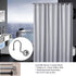 12Pcs Hollow Ball Shower Curtain Hooks Luxury Quality Rustproof Stainless Steel Shower Curtain Rings Hooks for Bathroom Rod (Chrome)...