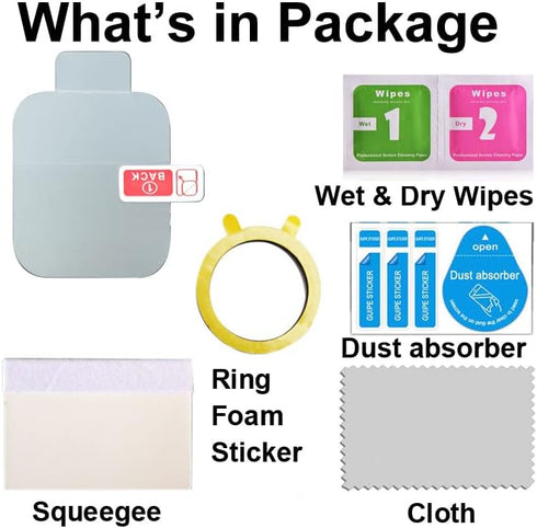 Screen Protector Compatible with TOZO S3 1.83” Smart watch (Answer/Make Calls), Soft TPU, 6 pieces, Bubble Self-healing...