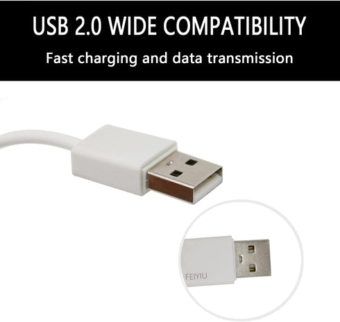 FEIYIU Charger Charging Cable Cord Compatible with for Beats by Dr Dre Studio Solo 3 2 2.0 Powerbeats 3 2 Wireless Headphone Earphone, Pill Speake...