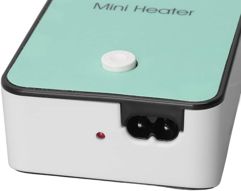 Mini Air Heater, Desktop Heater with Rotatable Bracket Cyan Mute Quick Heating Electric Air Warmer for Home Room Office (US Plug 110V)...