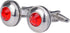 Mens classic cufflinks business wedding shirts gifts (red)...