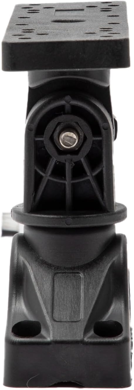 Extreme Max 3006.8661 Universal Fish Finder Head Unit Boat/Fishing Rod Holder Mount for Screens Up to 9" with Pivoting Bracket (Rectangle Mount)...