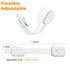 10Pack Child Safety Strap Locks for Fridge, Cabinets, Drawers, Dishwasher, Toilet, Child Proof Safety Locks with 3M Adhesive No Drilling...