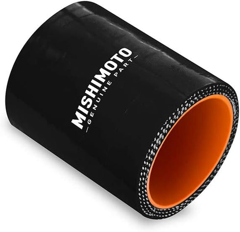 Mishimoto 2.25" Straight Coupler, Black...