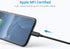 Lightning Cable MFi Certified - iPhone Charger 3Pack 3FT Lightning to USB A Charging Cable Cord Compatible with iPhone 14 13 12 SE 2020 11 Xs Max ...