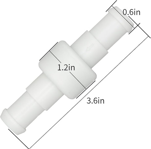 Pool Cleaner Hose Swivel D20 and Hose Nut D15 Combo Kit Replacement Parts, Compatible with Zodiac Polaris 280, 380, 180 Cleaner Hose Swivel...