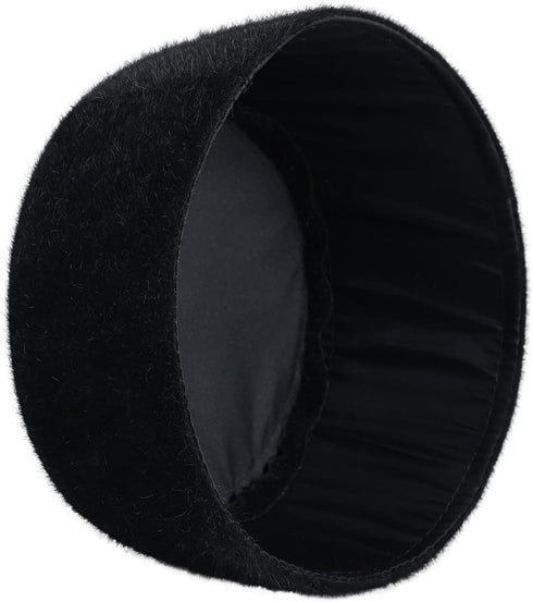 Mens Muslim Kufi Hats Ramadan Prayer Kufi Hats for Men Islam Prayer Hat Eid Gift Ramadan Eid Gift Arabian Headwear Black...