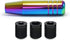 (Multicolor) 5.1" Racing Style Manual Universal Gear Shift Knobs Shifting Lever Fit Compatible with Tacoma STi Nismo 2004 Honda Accord Subaru Hond...