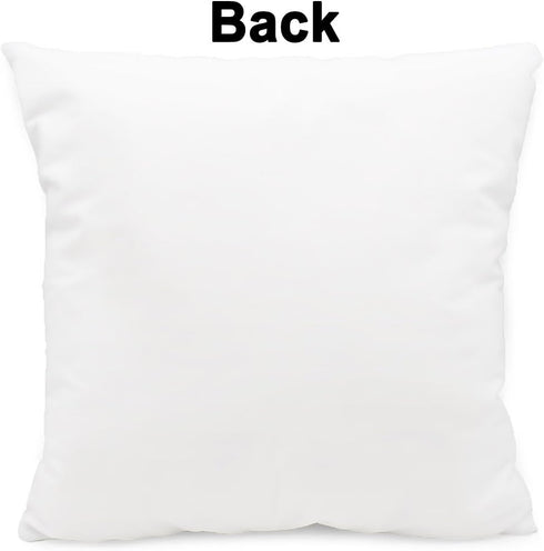 VIPbuy Home Décor Super Soft Short Plush Square Throw Pillow Case Sofa Cushion Cover with Invisible Zipper- 18 x 18 inches -No Insert- Basketball ...