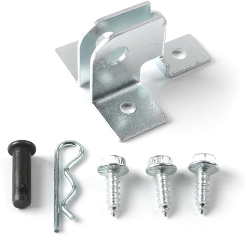 Garage Door Opener Bracket Kit—Door Bracket, Clevis Pin, Hair Pin & Fasteners Included...