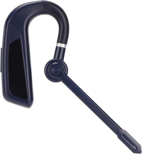 PUSOKEI Single Ear Bluetooth Earpiece,Waterproof 270° Rotatable Handsfree Headset with Mic for Business Office Driving,Wear it Left or Right No De...