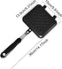 Double-Sided Frying Pan, Sandwich Maker, Double-Coated Non-Stick Grilled Sandwich and Panini Maker, Waffle Pancake Snack Griddle Pan Kitchen Torti...