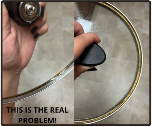 5 pcs Premium Metal Wire Dishwashing Cloth Scrubs Double-Layer + 2pcs Kitchen Towel Holder - scrubbing Cloths for pots and Pans - Non Scratch Wire...