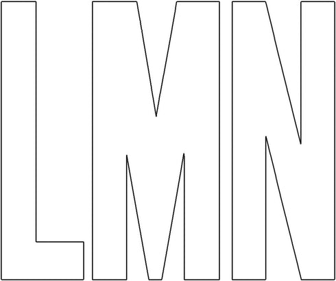 Graphic Products Duro 3-inch Gothic Vinyl Letters and Numbers Set, White...