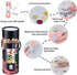 Portable Juicer Blender, USB Travel Juice Cup Baby Food Mixing Machince with Updated 6 Blades with Powerful Motor 4000mAh Rechargeable Battery,13O...