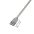 Lab Spoon RLECS 2PCS Extended 30cm/11.8 inch Stainless Steel Sampling Spoons, 2 in 1 Lab Spatula, Lab Spoon Spatula, Laboratory Sampling Spoon Mix...