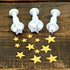 Cookie Cutters,Plunger Cutter Cake Decorating Supplies Fondant Molds,16 Pcs,Heart/Square/Oval/Circular/Star,White,Dadam...