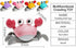 Walking Crab Baby Toy, Toddler Crawling Tummy Time Crab with Music, Interactive Sensory Infant Walking Dancing Crab Toys, Boys Girls Learning Birt...