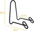 Artliving 2 Pack Display Stand Easel Iron Bowl Stands for Display Medium Deep Bowls, Platters and Deep Dishes...