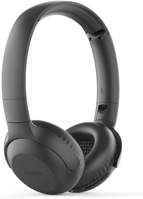 PHILIPS UpBeat UH202 Wireless Bluetooth On Ear Stereo Headphone, with up to 15 Hours Playtime and Flat Folding (TAUH202BK)...