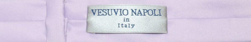 Vesuvio Napoli Narrow NeckTie Extra Skinny Lavender Purple Men's 1.5" Neck Tie...