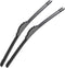 24"+18" Windshield Wiper Blade Replacement for Chevrolet Cruze 2011-2015 Hyundai Elantra Santa Fe 2007-2012 Lexus RC300 RC350 2015-2020 All-season...