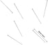 1000PCS Fine Straight Pins, Durable Stainless Steel Dressmaker For Sewing with Plastic Boxes, Flat Head, Satin Pins for Jewelry Making, Sewing Cra...