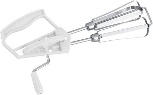 Egg Beater,Stainless Steel Rotary Hand Whip Whisk Egg Beater Mixer Cooking Tool...