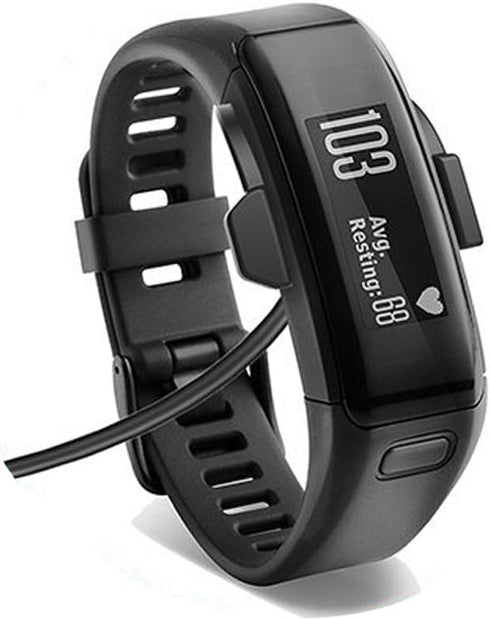 EXMRAT for Garmin Vivosmart HR Charger, Replacement Charging Cable for Garmin Vivosmart HR / Vivosmart HR Plus Activity Tracker Regular Fit (Black...
