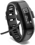 EXMRAT for Garmin Vivosmart HR Charger, Replacement Charging Cable for Garmin Vivosmart HR / Vivosmart HR Plus Activity Tracker Regular Fit (Black...