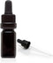 Infinity Jars Glass Dropper Bottle Ultraviolet Black Glass Tincture Bottle 30ML (1 Fl oz) w Eye Droppers Caps, Leak-Proof Travel Bottle for Essent...