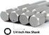 10PCS Magnetic Square Head Screwdriver Bits Set 1/4'' Hex Shank Square Drive Bit S2 Steel SQ1, SQ2, SQ2.7, SQ3, SQ4 Quick Release Power Tools for ...