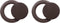 SUQ I OME 2 Sets 2 inch Outdoor Patio Parasol Umbrella Hole Ring Plug and Cap Set, for Parasol Umbrella Table Hole Cover Insert(Brown)...
