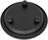 Matte Black Iron Candle Plate, set of 2, Metal Saucer Style Candle Holder for Pillar/Scented/Flameless/Ball Candles, Decorative Candle Stand for T...