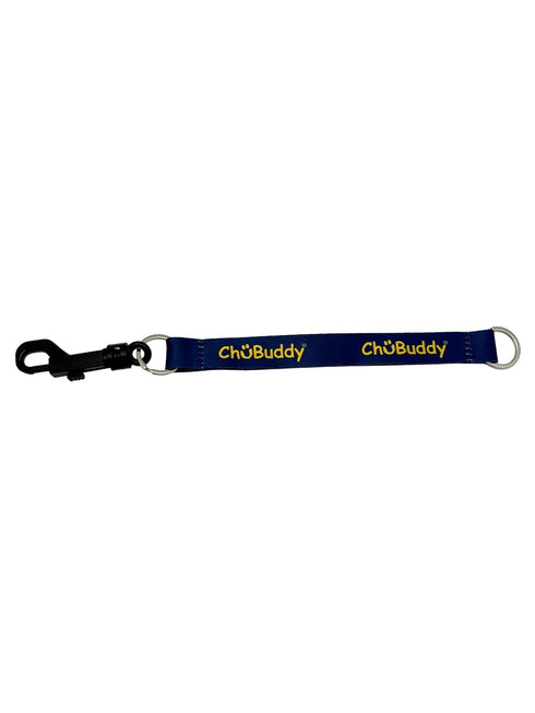 Chubuddy Navy Sublimated Chewy Holders Set of (2) – Durable, Safe, and Washable Chew Toy Tethers for Sensory Kids, Autism, ADHD, and Oral Motor Ne...