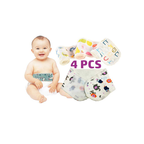 Mybow Umbilical Cord Cover for Newborn Baby Belly Button Band Tummy Wrap Infant Abdominal Binder Umbilical Hernia Belt Baby Colic Wrap Belly Prote...