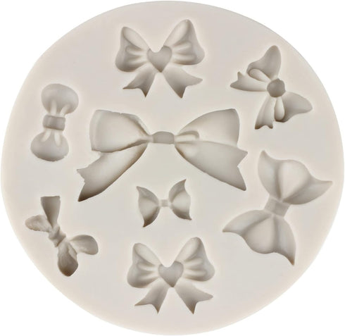 Bows Silicone Mold Bow Fondant Sugar Mold For Cake Decorating Cupcake Topper Candy Chocolate Gum Paste Polymer Clay...